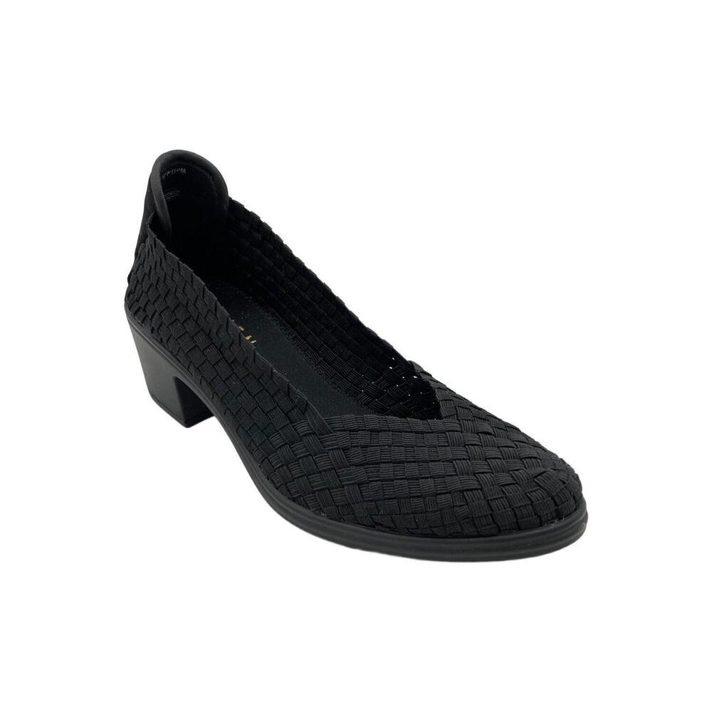 Steven Women's Pree Woven Heels Black - Medium